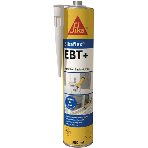 [PTG254.00090] Sikaflex EBT+ CLEAR, Hybrid Multipurpose Sealant & Adhesive, Interior & Exterior, Clear, 300 mL