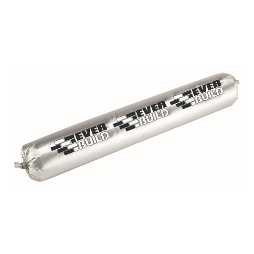 [PTG254.00175] EVERBUILD Tecnic Hybriflex FR, Hybrid Fire-Rated Sealant & Adhesive, Interior & Exterior, Grey, 600 mL