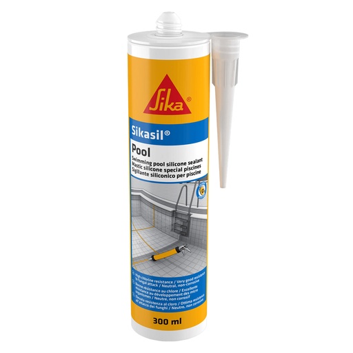[PTG254.00195] Sikasil Pool, Neutral Cure Silicone for Pools & Wet Areas, Interior & Exterior, 300 mL