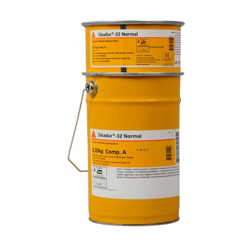 [PTG254.00331] Sikadur-32, Agent de aderenta epoxidic bicomponent tolerant la umiditate, Interior si exterior, Gri, 1.4 kg
