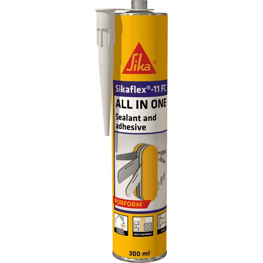 [PTG254.00342] Sikaflex-11 FC Purform, Adeziv si etansant elastic multifunctional, Interior si exterior, 300 ml