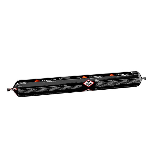 [PTG254.00425] Sikaflex-271, Adeziv pentru vitraje cu optiune de accelerare, Exterior, Negru