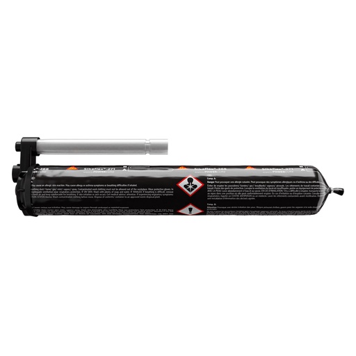 [PTG254.00447] Sikaflex-271 PowerCure, Adeziv accelerat pentru vitraje, Exterior, Negru, 600 ml