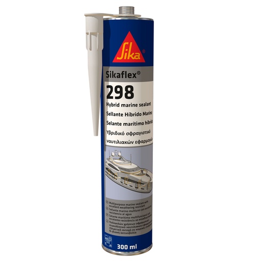 [PTG254.00635] Sikaflex-298, Thixotropic Bedding Compound for Marine Use, Exterior, Brown