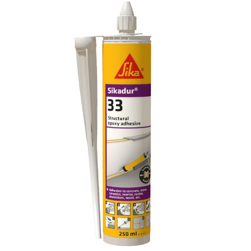 [PTG042.00030] Sikadur-33, Adeziv de inalta performanta pentru reparatii structurale, Interior si exterior, Gri amestecat