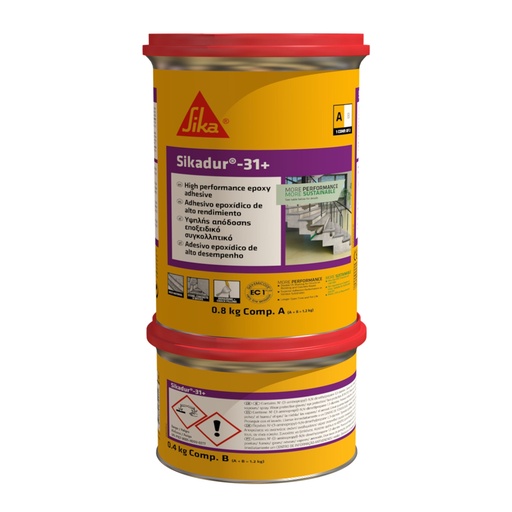 [PTG042.00033] Sikadur-31+, Adeziv cu miros redus pentru lipire si reparatii de beton, Interior si exterior, Gri beton