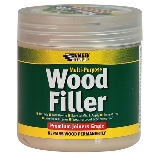 [PTG039.00016] EVERBUILD Multi-Purpose Wood Filler, Premium joiners grade wood filler, Interior