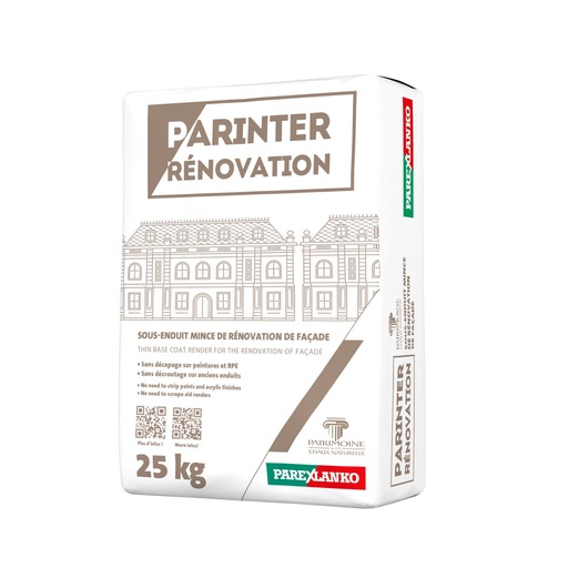 [PTG261.00040] Parex Parinter Renovation, Prep Coat for Re-Rendering On Painted Masonry, Interior & Exterior, 25 kg
