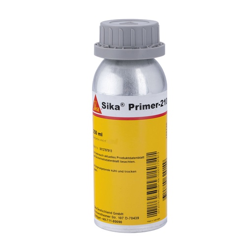[PTG276.00001] Sika Primer-210, Solvent-Based Primer for Metals Clear and Non-Pigmented, Interior & Exterior, Yellow