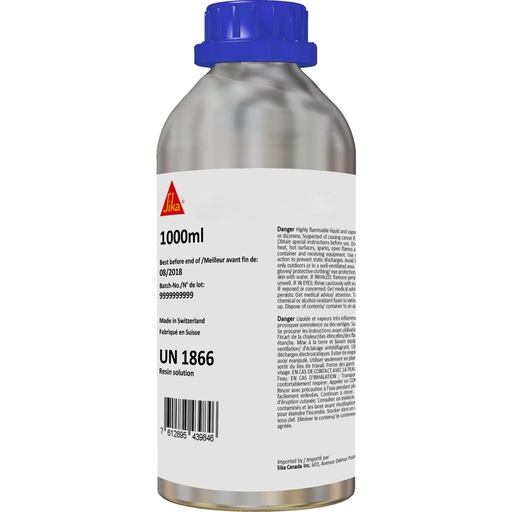 [PTG276.00013] Sika Primer-215, Amorsa transparenta pentru plastic si lemn, pe baza de solvent, Interior si exterior, Galben