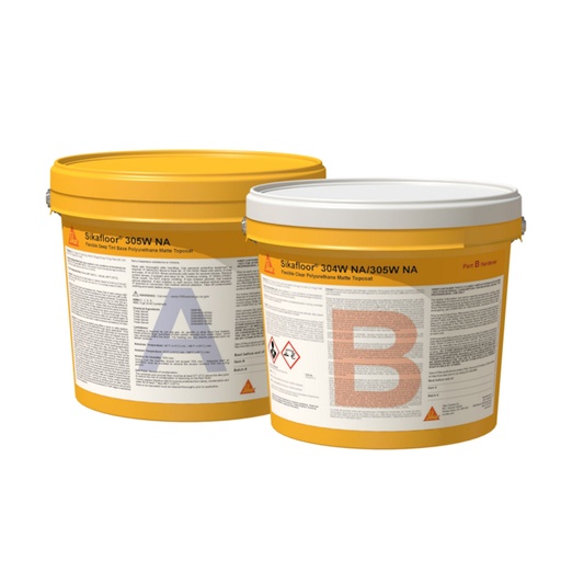 [PTG259.00121] Sikafloor-305 W, Strat de sigilare PU mat colorat pentru Comfortfloor, Interior, 10 Kg