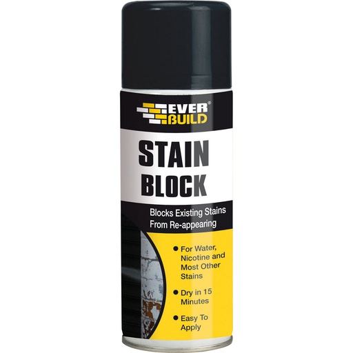 [PTG257.00046] EVERBUILD Stain Block, Stain Blocker Undercoat, Interior, White, 400 mL