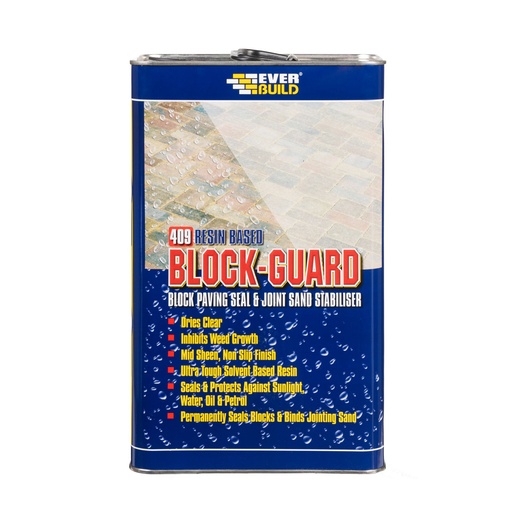 [PTG257.00084] EVERBUILD 409 Block-Guard, Block Paving Seal & Joint Stabiliser, Exterior
