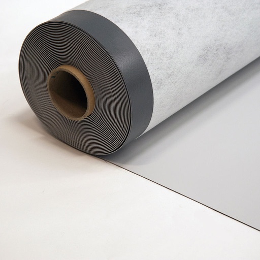[PTG255.00081] Sikaplan SGK-15, Multi-layer Synthetic Pvc Roof Waterproofing Sheet with Glass Non-woven and Polyester Fleece Backing, Exterior, 2 M X 15 M