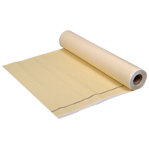 [PTG255.00094] SikaProof P-12, Flexible Polyolefin Self-adhesive Sheet Membrane for Fully Bonded Below-ground Waterproofing (post-applied), Exterior, Light Yellow, 1 M X 20 M