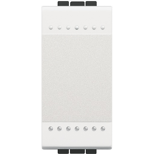 [PTG264.01061] BTICINO N4005A, Living Light Rocker Switch, ND Contact, 10 A 250 V, White, 1 Module