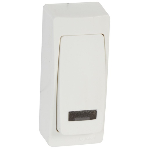 [PTG264.01106] LEGRAND 086088, Full Button with Visible Light Indicator, Narrow Version