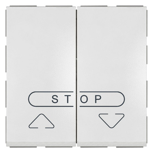 [PTG264.01206] LEGRAND 572219, Double Button for White Square Electric Blinds