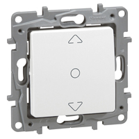 [PTG264.01216] Legrand 764511, Intrerupator, Comanda Pentru Storuri Niloé, 3 Pozitii, Alb