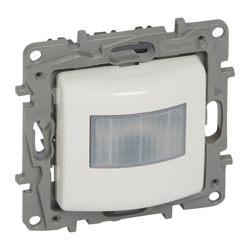 [PTG264.01292] LEGRAND 764583, Niloé Automatic Switch, IR, 180°, Detection Range 8 M, 2 Wires, Without Neutral, White