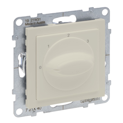 [PTG264.01709] LEGRAND 721240, Ventilation Control Switch 0,1,2,3, Iv