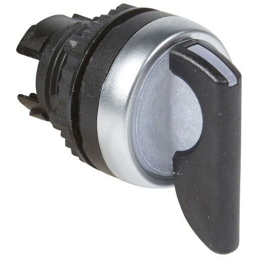 [PTG264.02125] LEGRAND 024061, Control Key with Long Lever IP 66 Osmosis, 3 Fixed Positions, 45°, Black