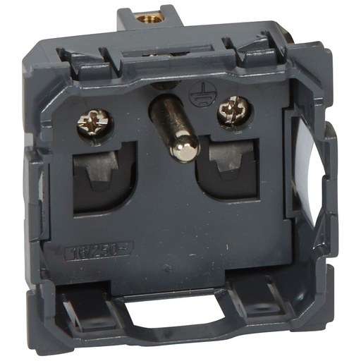 [PTG229.00398] LEGRAND 067113, Céliane French Standard Socket, 16 A, 250V, 2P+E, Screw Terminals