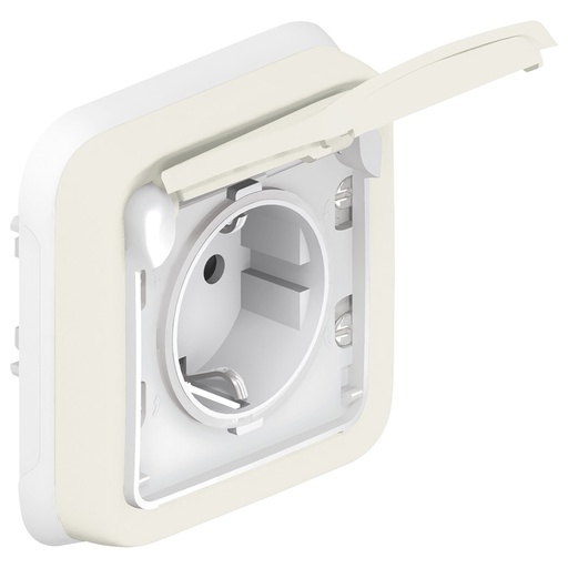 [PTG229.00417] LEGRAND 069869, German Standard Socket IP 55, 2P+E, White