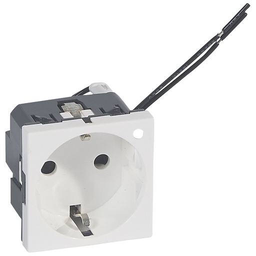 [PTG229.00426] LEGRAND 077212, Simple Multi Socket, 2P+E with Indicator, 2 Modules