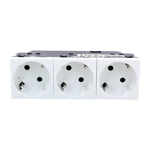 [PTG229.00439] LEGRAND 077253, Multi Socket, support 3 x 2P+E Automatic Terminals, Standard