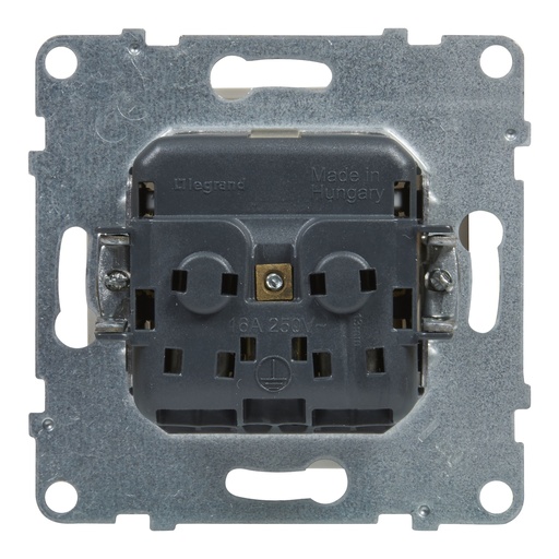 [PTG229.00620] Legrand 721120, Priza 2P+T, Term Aut., Protecție Copii, Alb