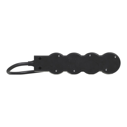 [PTG229.00744] LEGRAND 694553, Mobile Multi, Socket Block Standard 4 x 2P+E 1,5m Black