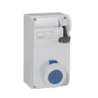 [PTG229.00821] Legrand 056629, Unitate Combinata P17 Fara Sina 125X220 IP 55 200/250 V, 32 A, 2P+E