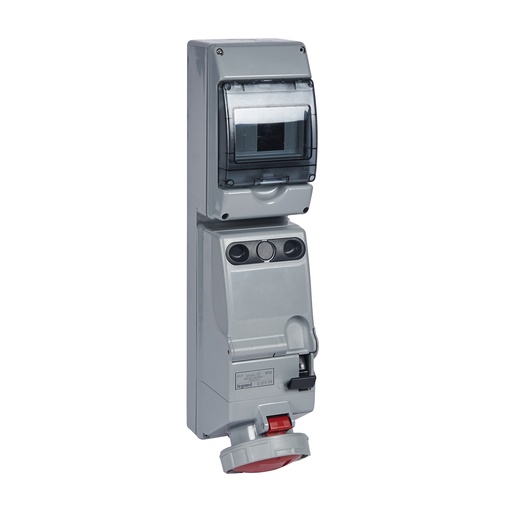 [PTG229.00835] LEGRAND 057299, Combined Unit P17, with DIN Rail Not Equipped, IP 66, 380/415 V, 63 A, 3P+N+E