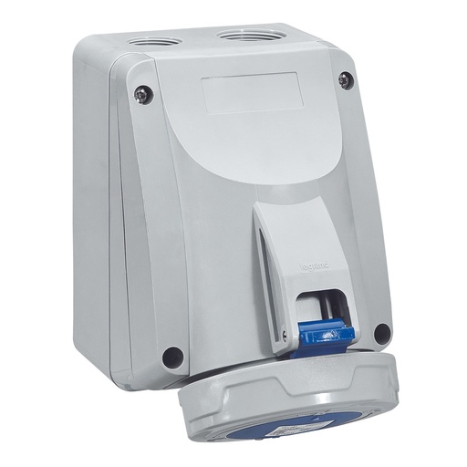 [PTG229.00856] Legrand 555454, Priza Cu Montaj Aparent P17 IP66/67 200/250 V, 32 A, 2P+E