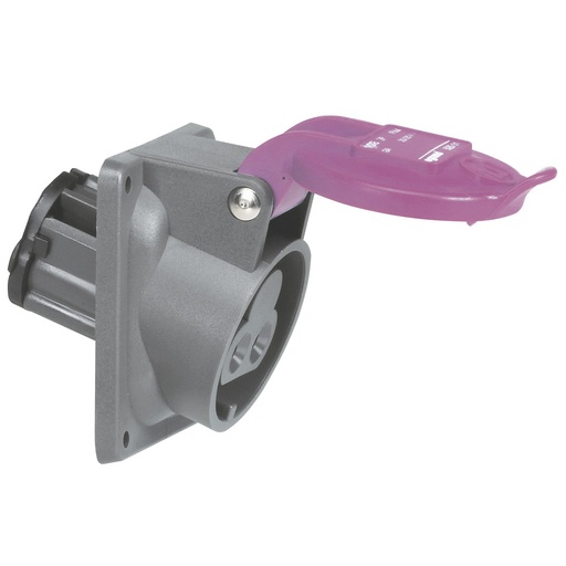 [PTG229.00883] LEGRAND 052501, Hypra Panel Socket, IP 44, 20/25 V, 32 A, 2P, Plastic