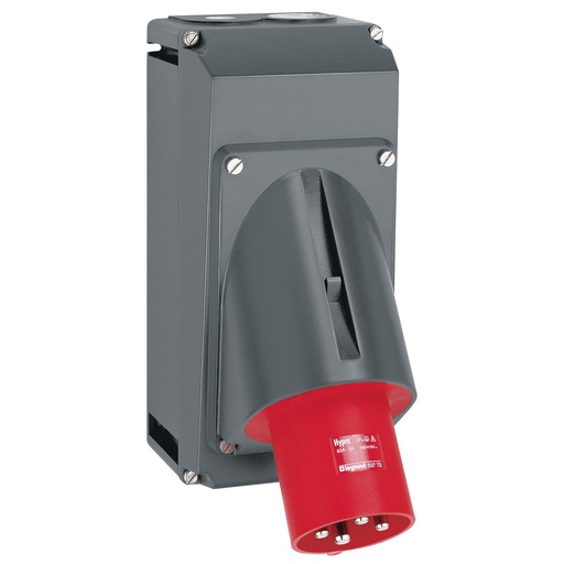 [PTG229.00949] LEGRAND 053773, Hypra Surface-mounted Panel Entry, IP 44, 380/415 V, 63 A, 3P+E, Plastic