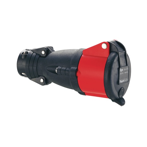 [PTG229.00975] LEGRAND 052294, Hypra Mobile Socket, IP 44, 380/415 V, 16 A, 3P+N+E, Rubber