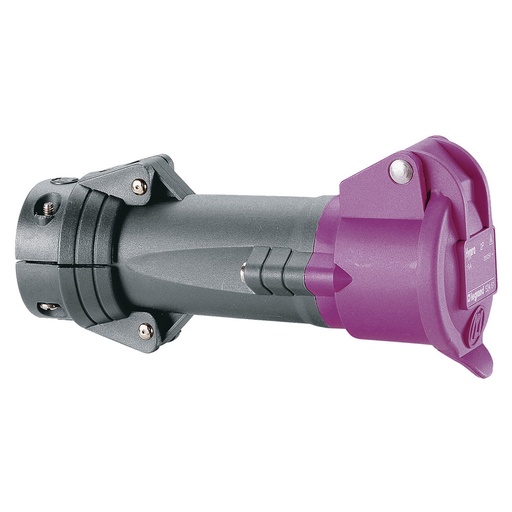 [PTG229.00978] LEGRAND 052461, Hypra Mobile Socket, IP 44, 20/25 V, 16 A, 2P, Plastic