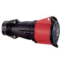 [PTG229.00989] Legrand 053894, Priză Mobilă Hypra IP 44 380/415 V, 63 A 3P+N+E, Cauciuc