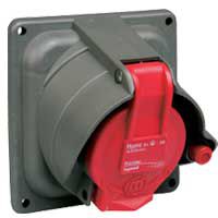[PTG229.01025] LEGRAND 052204, Hypra Panel, mounted Prisinter Socket, IP44, 380/415 V, 16 A, 3P+N+E, Plastic