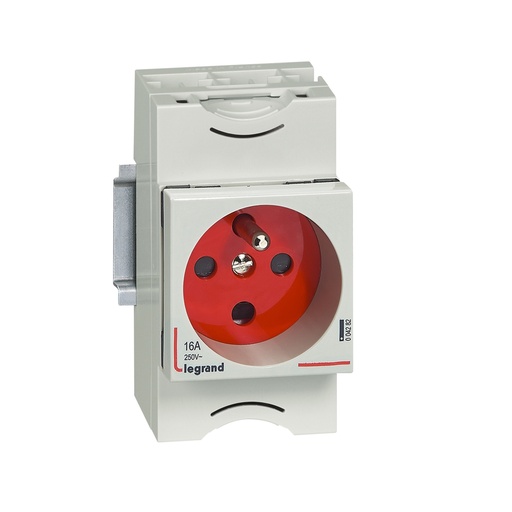 [PTG229.01039] Legrand 004282, Priză Germania Curent 10/16 A 250 V, 2P+T, Cu Cleme Și Cu codificare