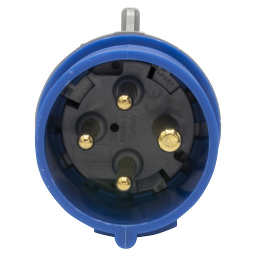 [PTG044.00186] LEGRAND 555125, Straight Plug P17, IP44, 200/250 V, 16 A, 3P+E