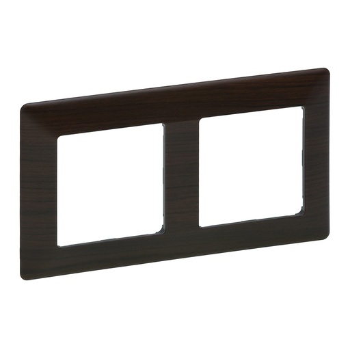 [PTG013.01782] Legrand 754172, Rama Valena Life, 2 Module, Lemn inchis la culoare