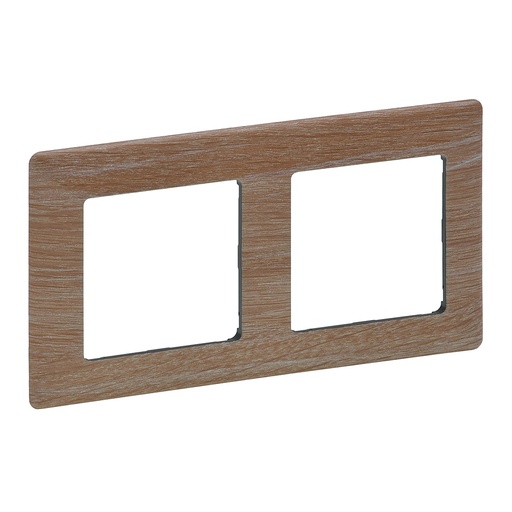 [PTG013.01787] Legrand 754182, Rama Valena Life, 2 Module, Lemn deschis la culoare