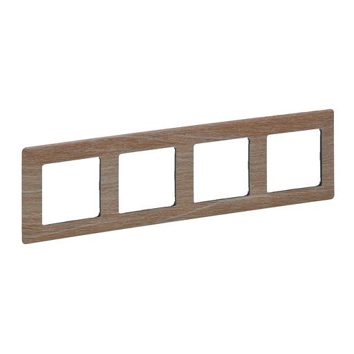 [PTG013.01789] Legrand 754184, Rama Valena Life, 4 Module, Lemn deschis la culoare