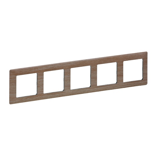 [PTG013.01790] Legrand 754185, Rama Valena Life, 5 Module, Lemn deschis la culoare