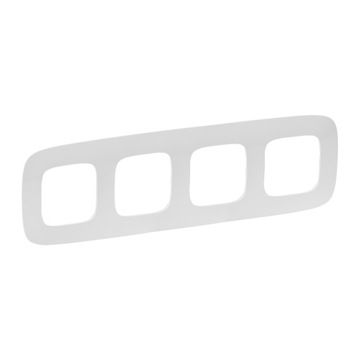 [PTG013.01834] Legrand 754414, Rama Valena Allure, 4 Module, Alb perlat