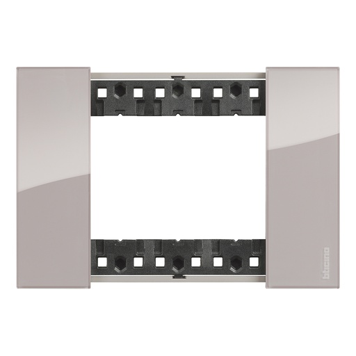 [PTG013.01873] BTicino KA4803DM, L.Now, Ramă 3 Module, Aura