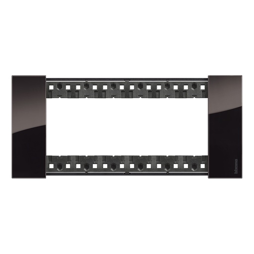 [PTG013.01884] BTicino KA4806DG, L.Now, Ramă 6 Module, Night